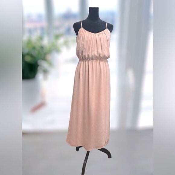 LAVENDER BROWN Blouson Dress Size M - Picture 3 of 14